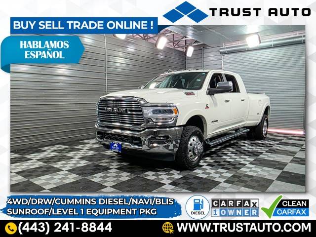 2020 Ram 3500 Laramie — Pickup Truck — 40,703 mi — Sykesville, MD