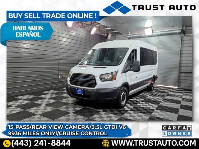 2015 Ford Transit Passenger Wagon T-350 XL — Passenger Van — 9,936 mi — Sykesville, MD