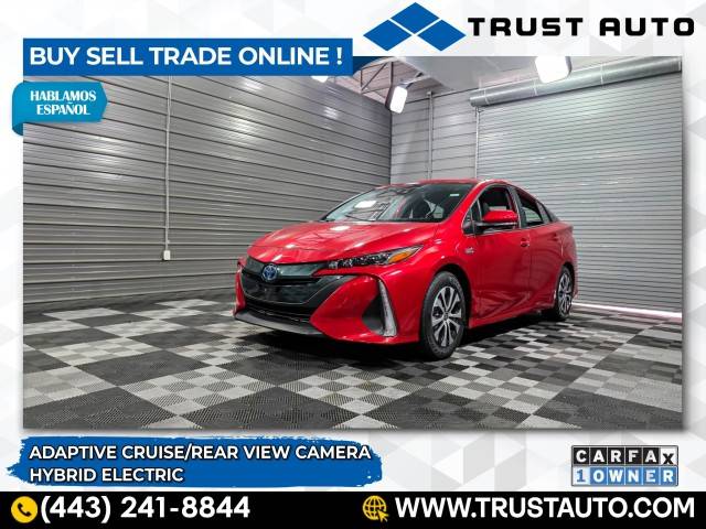 2022 Toyota Prius Prime LE — Hatchback — 18,065 mi — Sykesville, MD