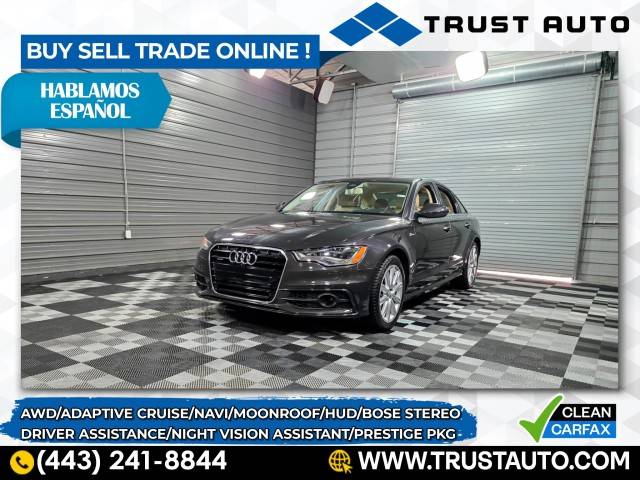 2015 Audi A6 Prestige — Sedan — 35,557 mi — Sykesville, MD