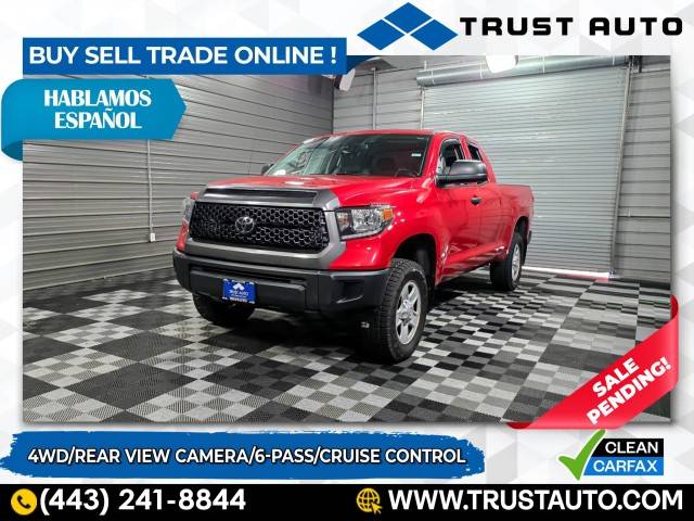 2018 Toyota Tundra SR — Pickup Truck — 50,071 mi — Sykesville, MD