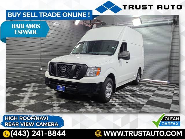 2018 Nissan NV Cargo NV2500 HD SV — Cargo Van — 22,351 mi — Sykesville, MD