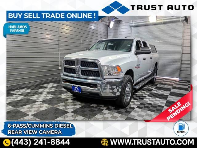 2017 Ram 2500 Tradesman — Pickup Truck — 78,494 mi — Sykesville, MD