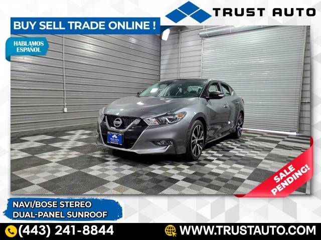 2018 Nissan Maxima Platinum — Sedan — 52,497 mi — Sykesville, MD