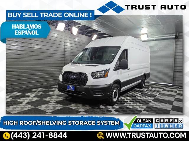 2021 Ford Transit Cargo Van T-350 — Cargo Van — 44,620 mi — Sykesville, MD