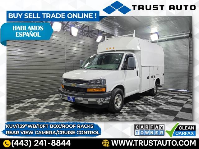 2020 Chevrolet Express Commercial Cutaway 3500 — Chassis Cab Truck — 40,519 mi — Sykesville, MD