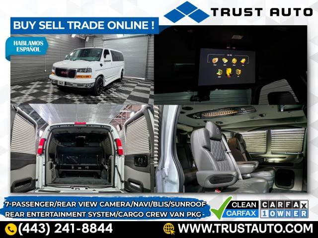 2021 GMC Savana Cargo Van Base — Cargo Van — 48,223 mi — Sykesville, MD