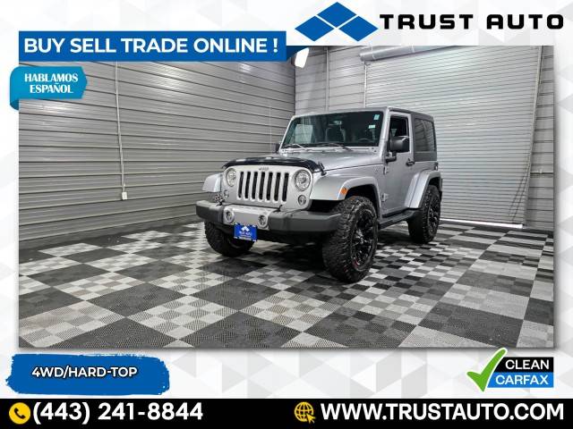 2017 Jeep Wrangler Sahara — SUV — 43,772 mi — Sykesville, MD