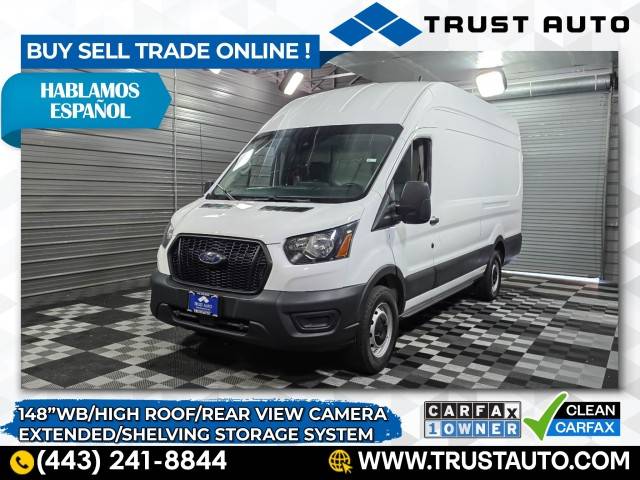 2021 Ford Transit Cargo Van T-350 — Cargo Van — 26,671 mi — Sykesville, MD