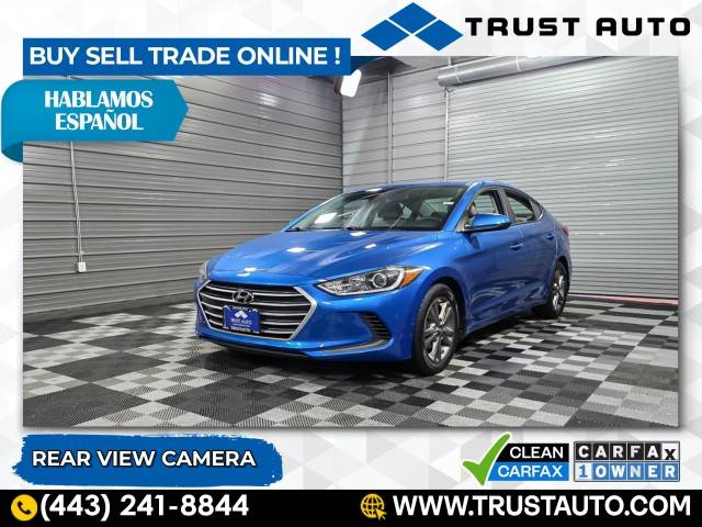 2017 Hyundai Elantra SE — Sedan — 61,420 mi — Sykesville, MD