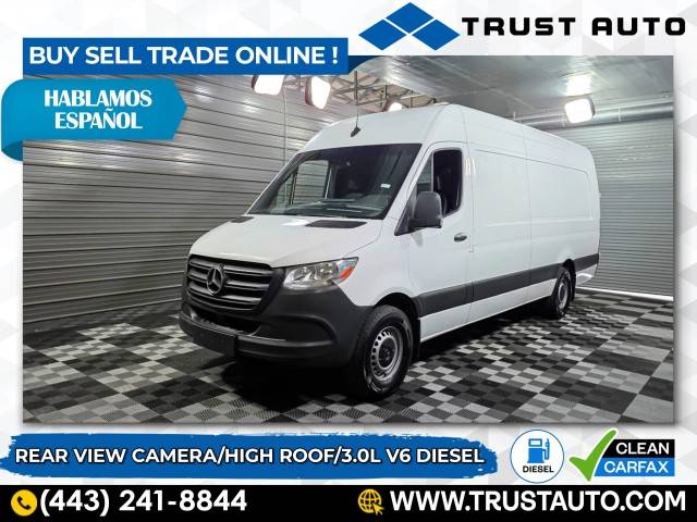 2020 Mercedes-Benz Sprinter Cargo Van 2500 — Cargo Van — 48,198 mi — Sykesville, MD