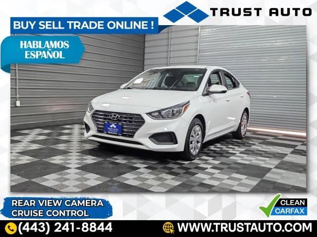 2022 Hyundai Accent SE — Sedan — 9,059 mi — Sykesville, MD