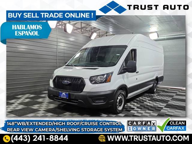 2021 Ford Transit Cargo Van T-350 — Cargo Van — 33,624 mi — Sykesville, MD