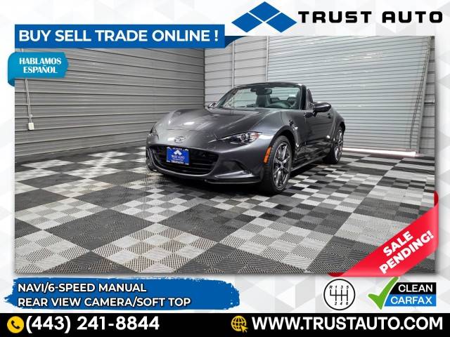 2021 Mazda MX-5 Miata Grand Touring — Convertible — 10,937 mi — Sykesville, MD