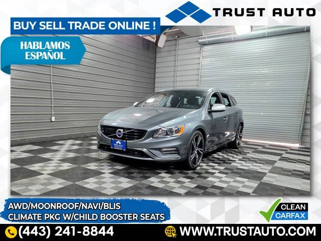 2018 Volvo V60 R-Design Platinum — Wagon — 53,715 mi — Sykesville, MD