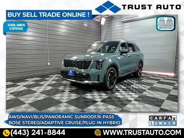 2025 Kia Sorento Plug-In Hybrid SX Prestige — SUV — 6,646 mi — Sykesville, MD