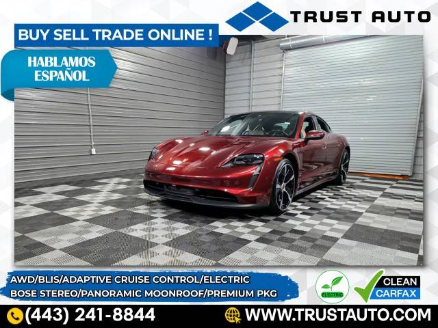 2021 Porsche Taycan 4S — Sedan — 33,370 mi — Sykesville, MD