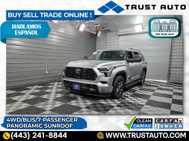 2023 Toyota Sequoia Platinum — SUV — 20,494 mi — Sykesville, MD