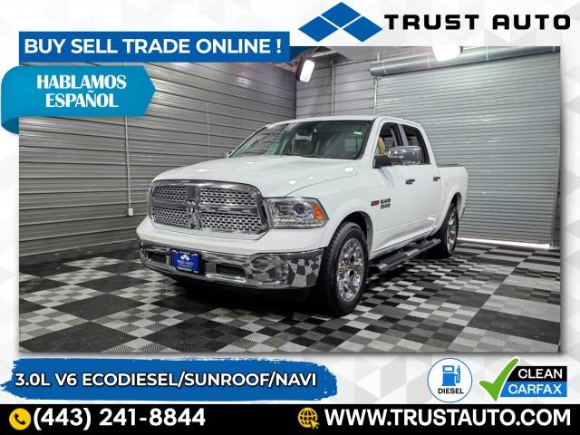 2018 Ram 1500 Laramie — Pickup Truck — 45,744 mi — Sykesville, MD