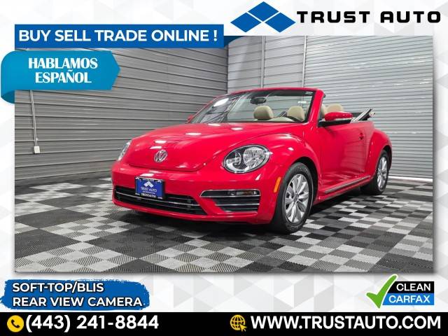 2019 Volkswagen Beetle S — Convertible — 14,293 mi — Sykesville, MD