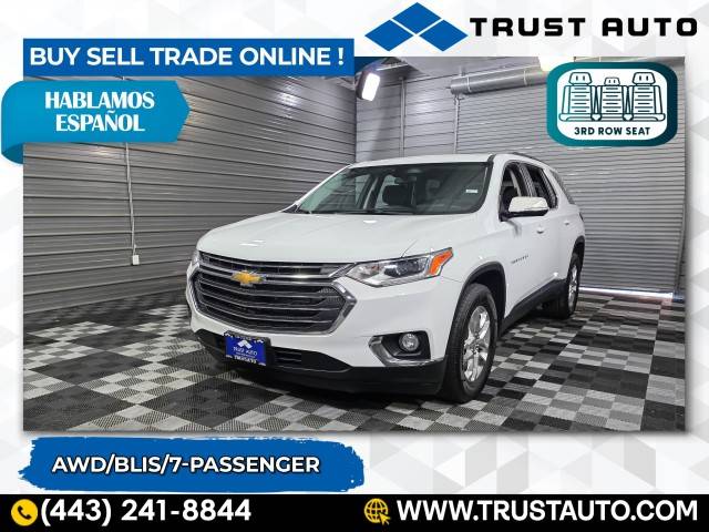2019 Chevrolet Traverse LT Leather — SUV — 76,885 mi — Sykesville, MD