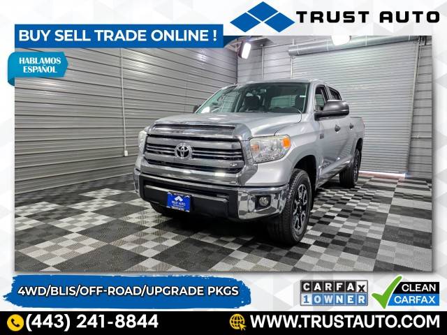 2016 Toyota Tundra SR5 — Pickup Truck — 69,706 mi — Sykesville, MD