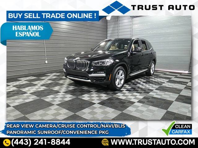 2021 BMW X3 30i — SUV — 63,281 mi — Sykesville, MD