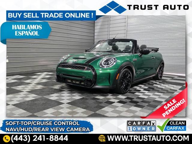 2023 MINI Convertible Cooper S — Convertible — 31,926 mi — Sykesville, MD