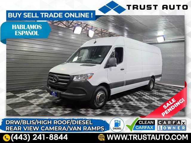 2019 Mercedes-Benz Sprinter Cargo Van 3500 — Cargo Van — 55,223 mi — Sykesville, MD