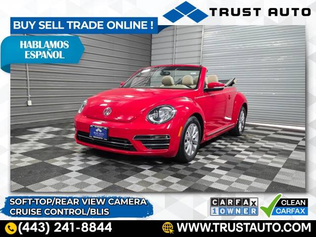 2019 Volkswagen Beetle S — Convertible — 16,982 mi — Sykesville, MD