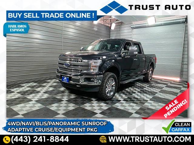 2020 Ford F-150 Lariat — Pickup Truck — 52,194 mi — Sykesville, MD