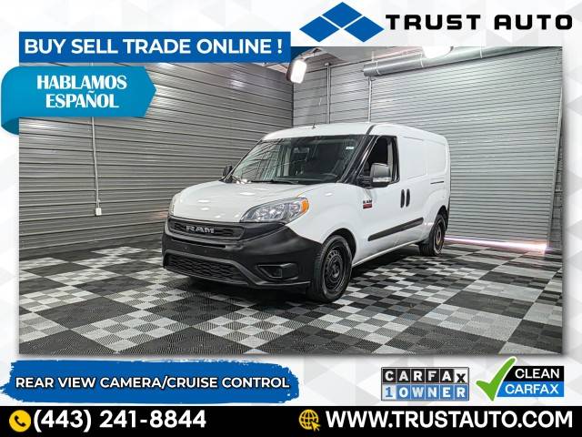 2021 Ram ProMaster City Cargo Van Tradesman — Cargo Van — 62,386 mi — Sykesville, MD