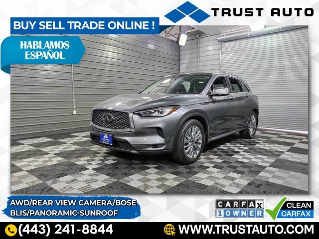 2023 INFINITI QX50 LUXE — SUV — 15,632 mi — Sykesville, MD