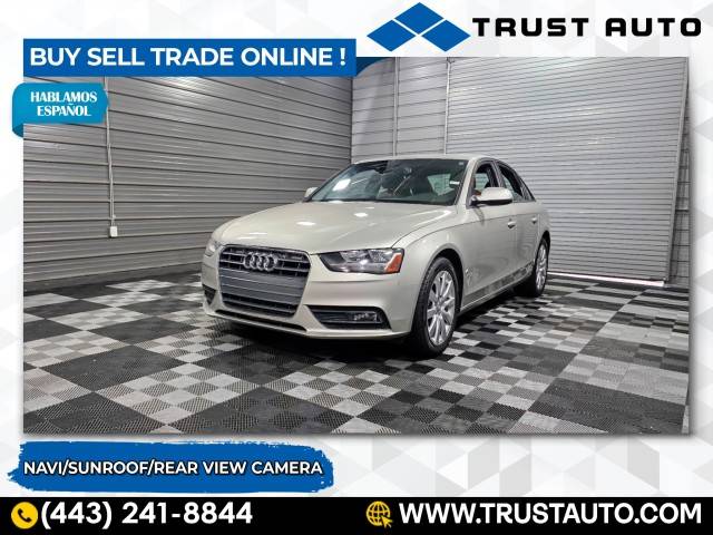 2014 Audi A4 Premium — Sedan — 67,668 mi — Sykesville, MD