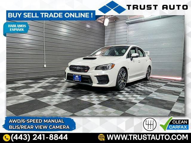 2020 Subaru WRX STI — Sedan — 58,604 mi — Sykesville, MD