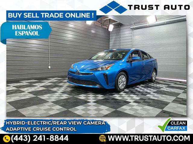 2022 Toyota Prius L Eco — Hatchback — 22,272 mi — Sykesville, MD