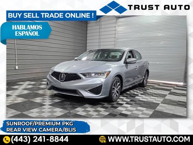 2019 Acura ILX Premium Package — Sedan — 64,162 mi — Sykesville, MD