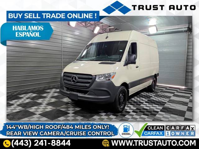 2024 Mercedes-Benz Sprinter Cargo Van 2500 — Cargo Van — 484 mi — Sykesville, MD