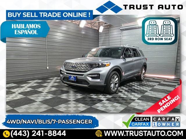 2021 Ford Explorer Limited — SUV — 14,597 mi — Sykesville, MD