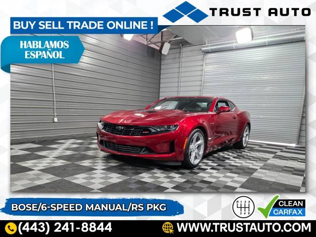 2022 Chevrolet Camaro LT1 — Coupe — 29,057 mi — Sykesville, MD