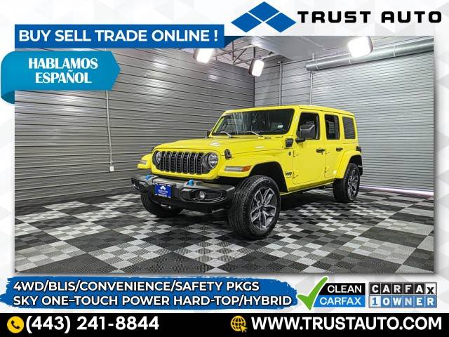 2024 Jeep Wrangler Sport S — SUV — 4,200 mi — Sykesville, MD