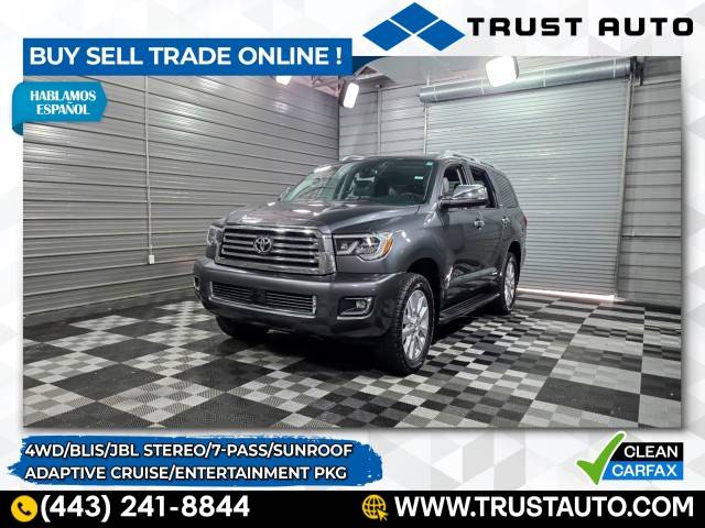 2019 Toyota Sequoia Platinum — SUV — 58,490 mi — Sykesville, MD