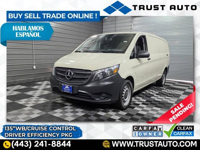 2020 Mercedes-Benz Metris Cargo Van Standard — Cargo Van — 49,693 mi — Sykesville, MD