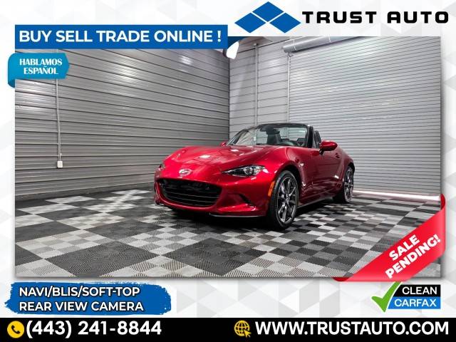 2020 Mazda MX-5 Miata Grand Touring — Convertible — 11,739 mi — Sykesville, MD