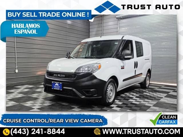 2021 Ram ProMaster City Cargo Van Tradesman — Cargo Van — 61,880 mi — Sykesville, MD