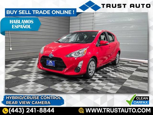 2015 Toyota Prius c Four — Hatchback — 39,727 mi — Sykesville, MD