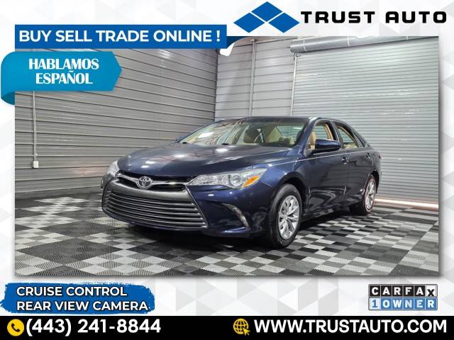 2017 Toyota Camry LE — Sedan — 45,391 mi — Sykesville, MD