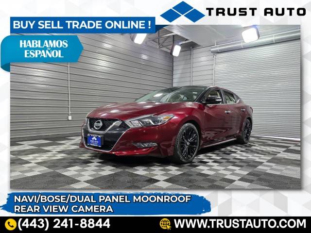 2018 Nissan Maxima Platinum — Sedan — 55,687 mi — Sykesville, MD