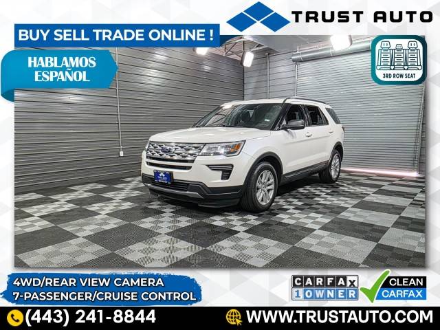 2019 Ford Explorer XLT — SUV — 67,155 mi — Sykesville, MD