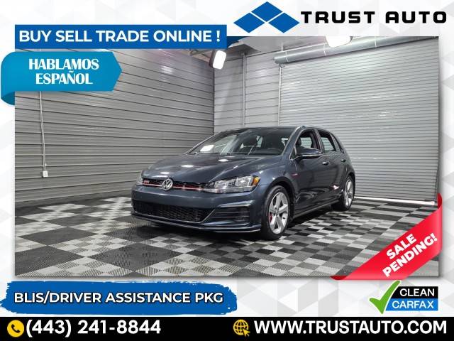 2020 Volkswagen Golf GTI Autobahn — Hatchback — 26,497 mi — Sykesville, MD
